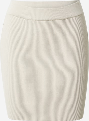 A LOT LESS - Falda 'Elia' en blanco: frente