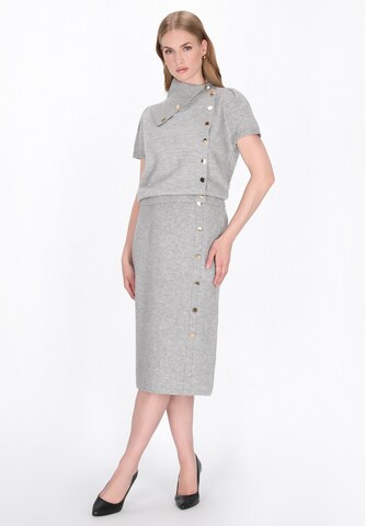 Pull-over DreiMaster Klassik en gris