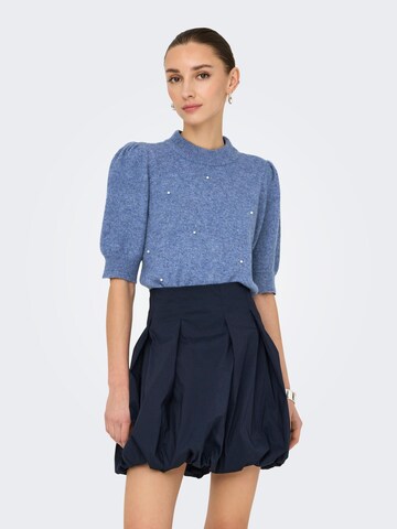 JDY Trui 'JDYRUE' in Blauw: voorkant
