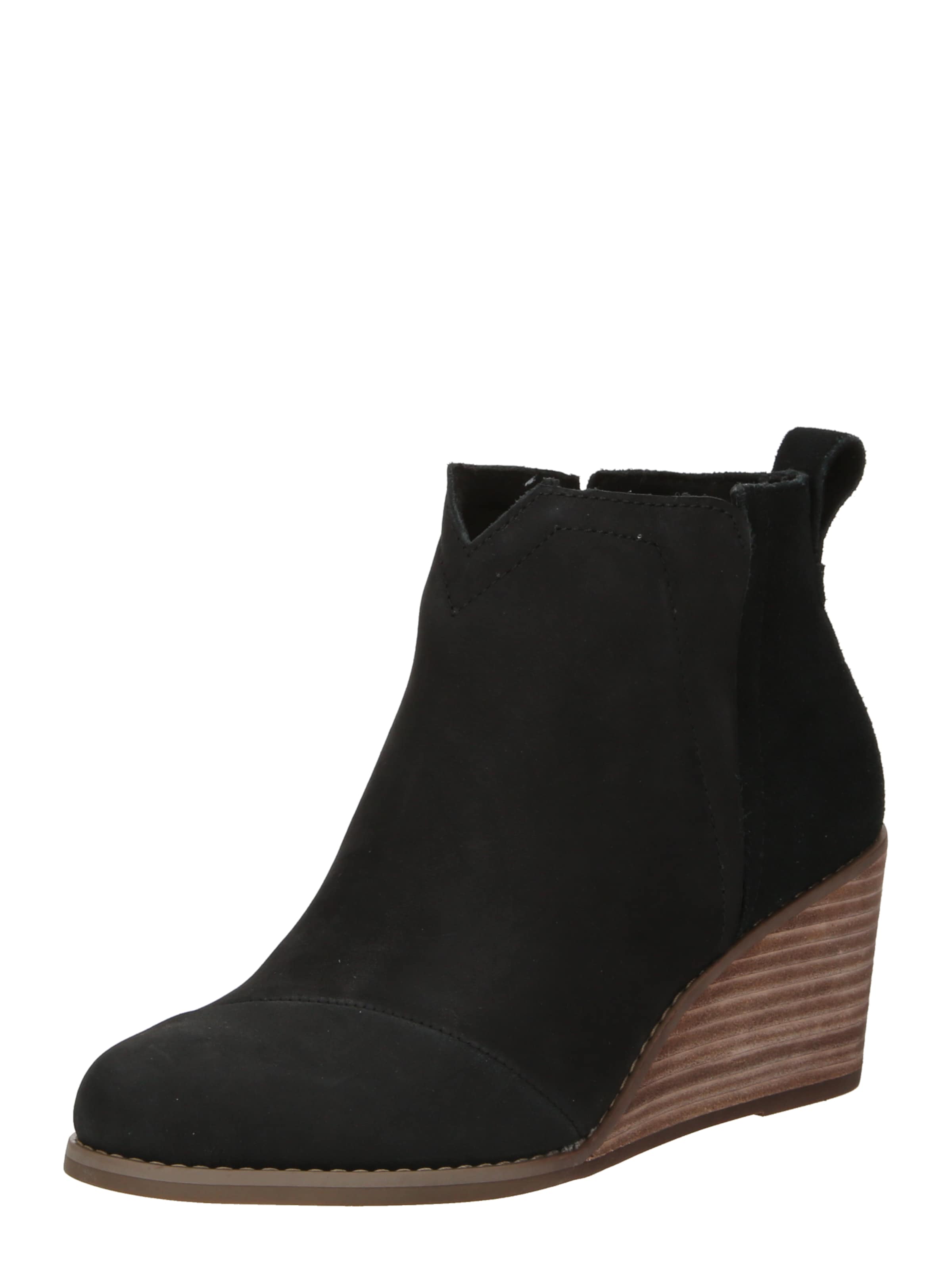 TOMS - Botines 'CLARE' en negro: frente