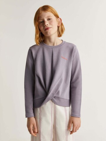 Scalpers Sweatshirt i lila: framsida