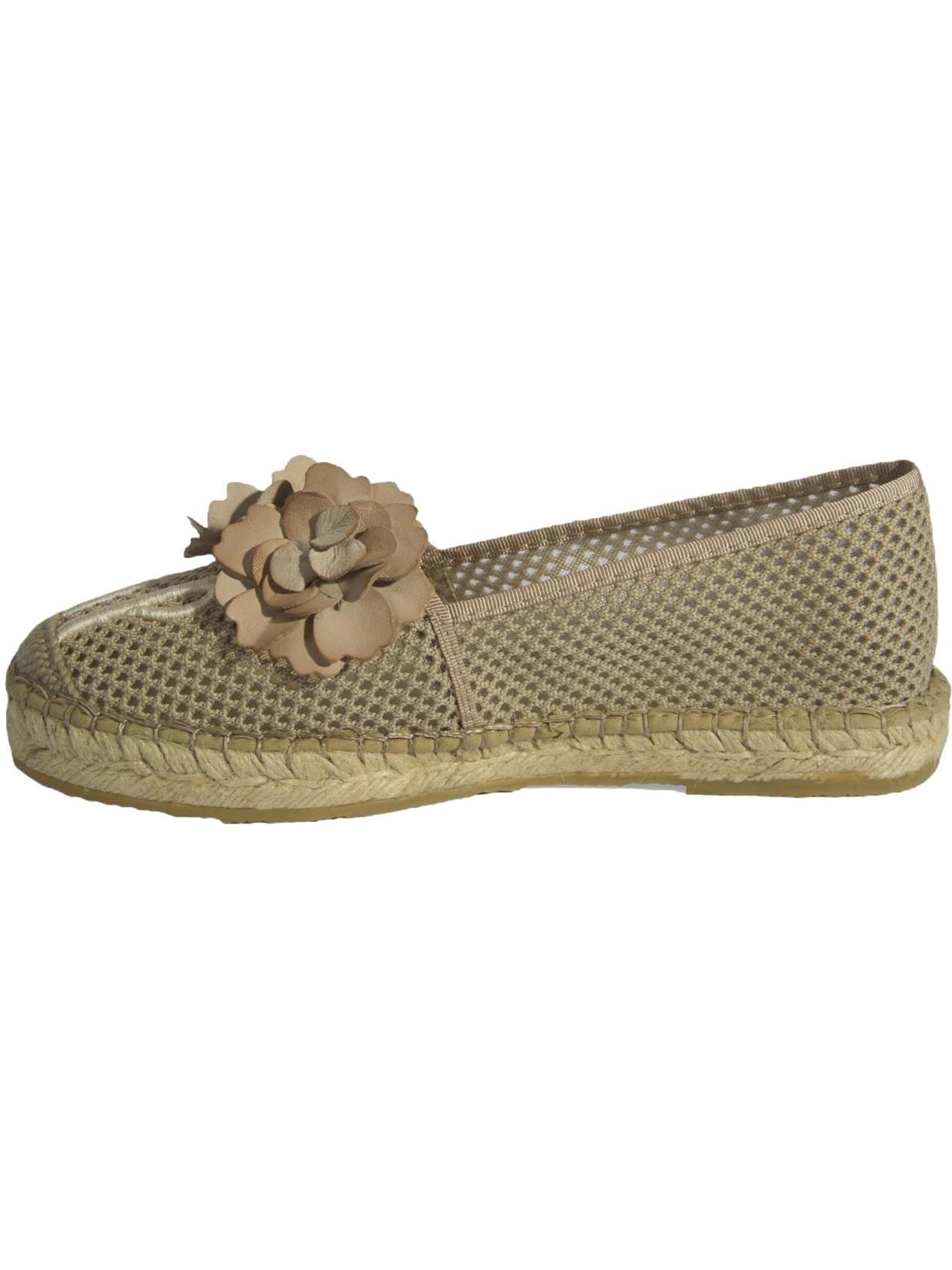 Desa Espadrilles 'Slip-Ons'‌‌‌‌‌‌‌ in Braun