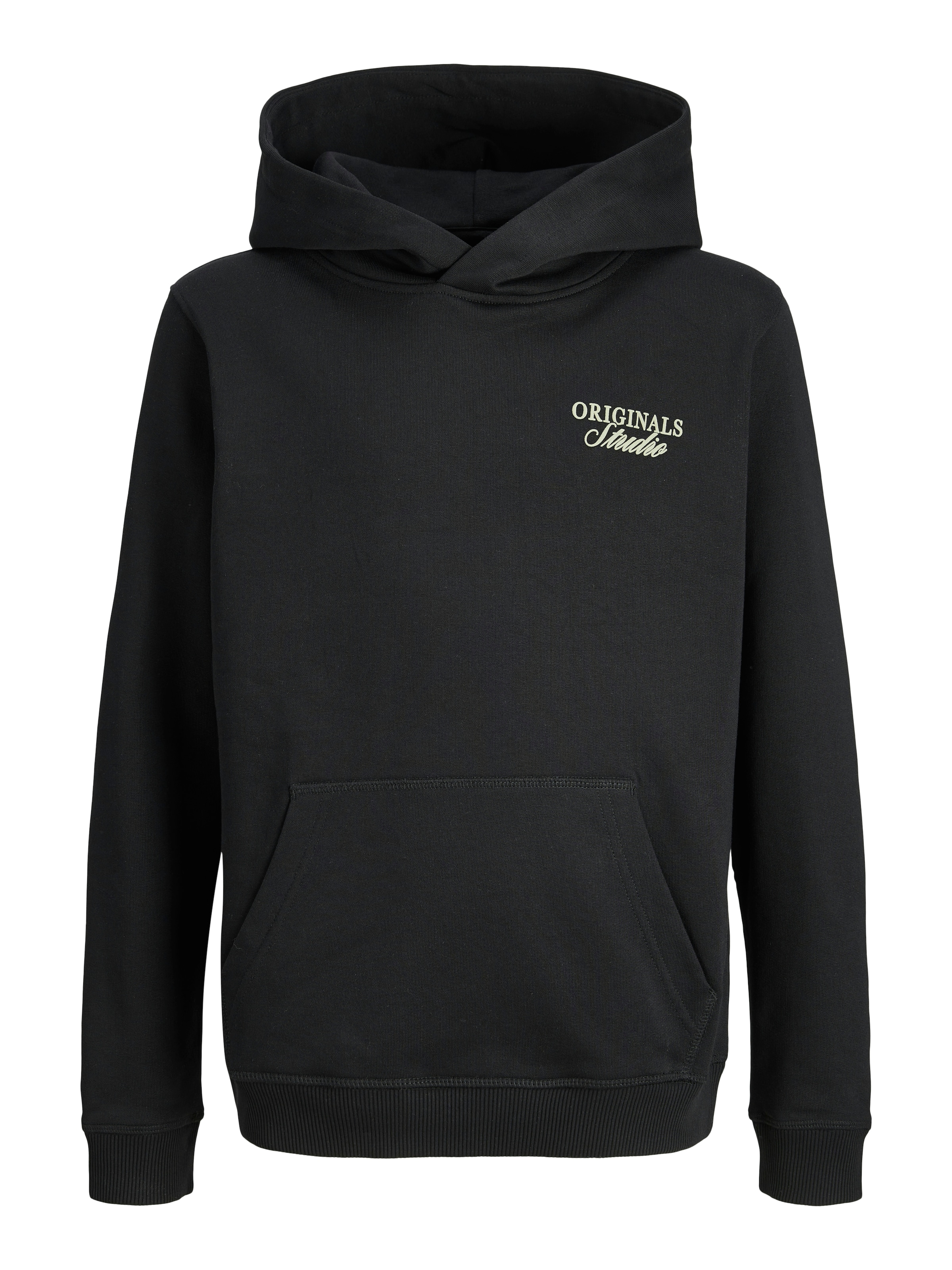 Jack & Jones Junior Bluza 'JORNorrebro' w kolorze czarny: przód
