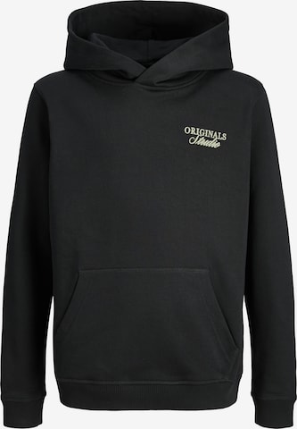Jack & Jones Junior Bluza 'JORNorrebro' w kolorze czarny: przód