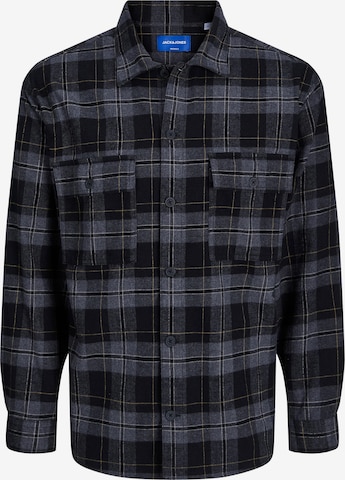 Chemise 'FRI' JACK & JONES en noir : devant