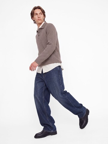 JACK & JONES Sweater in Grey