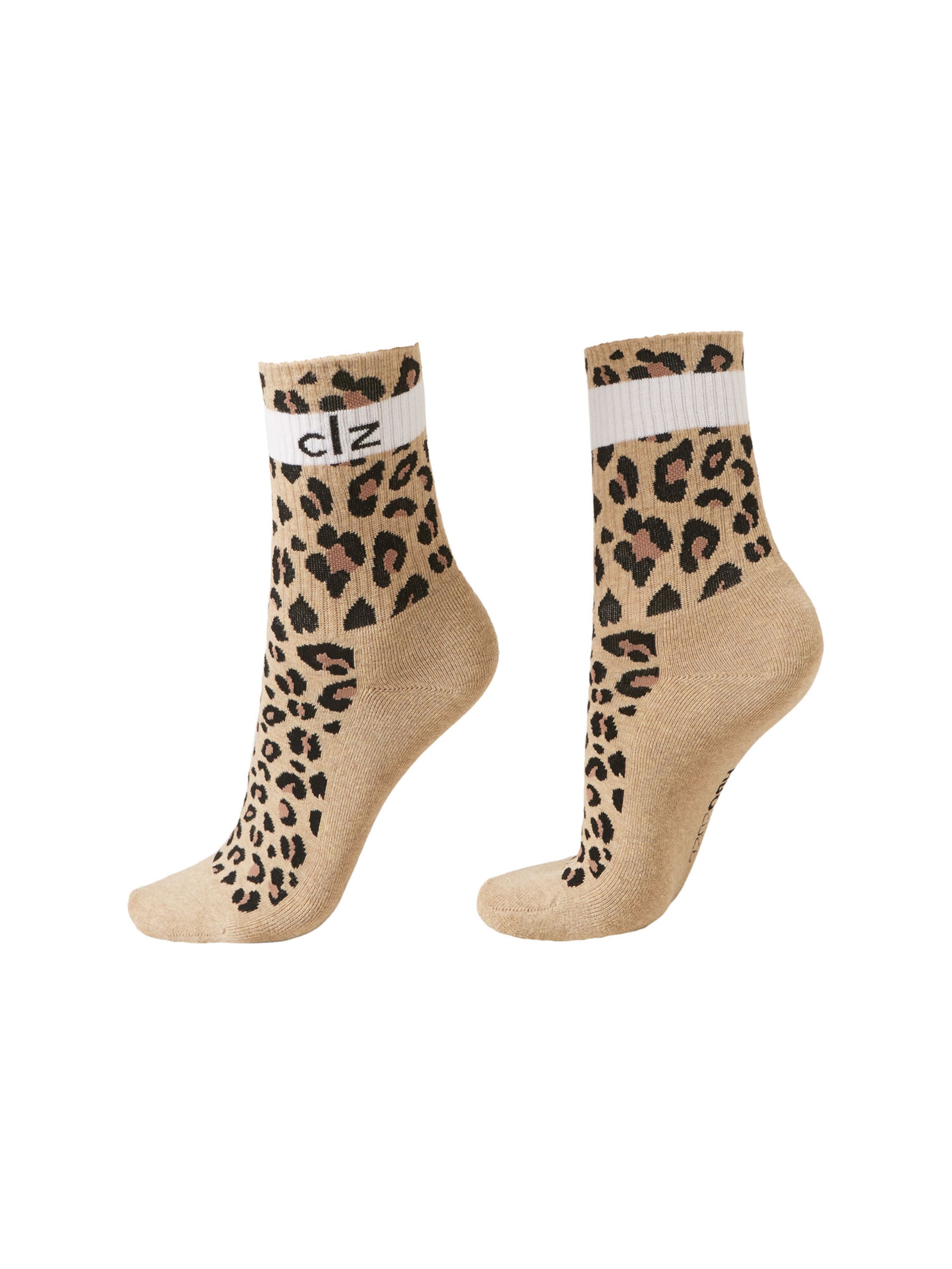 CALZEDONIA Socks in Brown: front