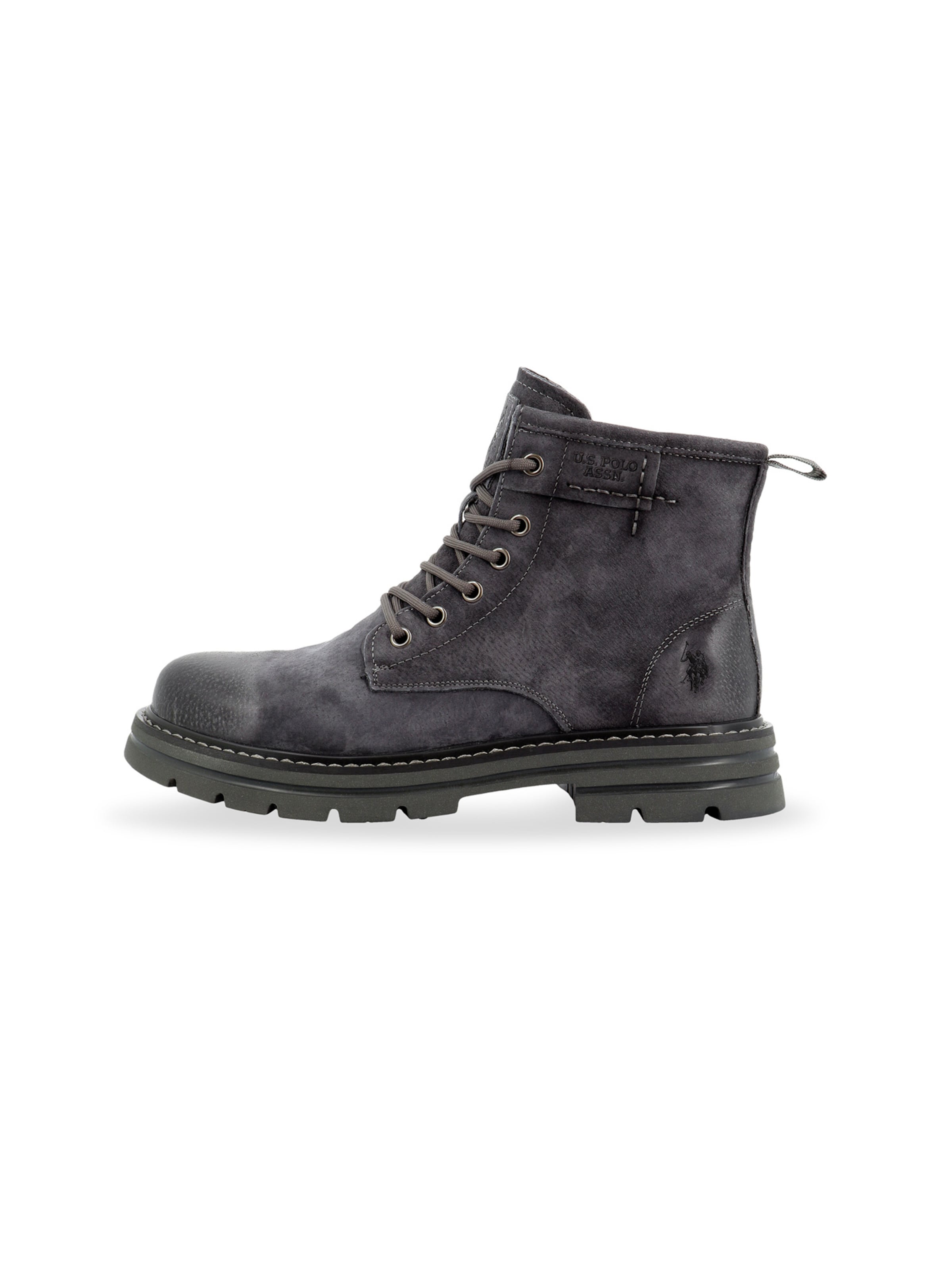 Bottines à lacets 'Berny' US POLO ASSN. en gris : devant
