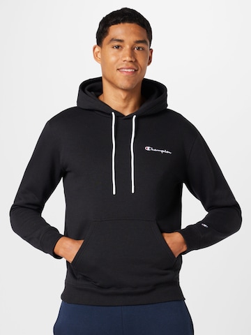 Champion Authentic Athletic Apparel Sweatshirt 'Classic' in Black: front