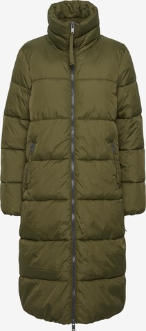 b.young Winter Coat in Green: front