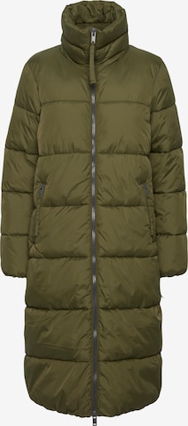 b.young Winter Coat in Green: front