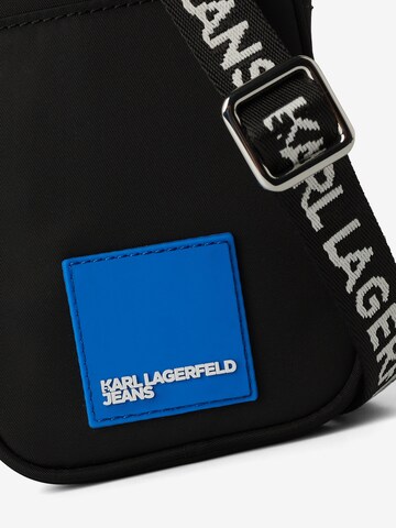 KARL LAGERFELD JEANS Θήκη κινητού τηλεφώνου σε μαύρο