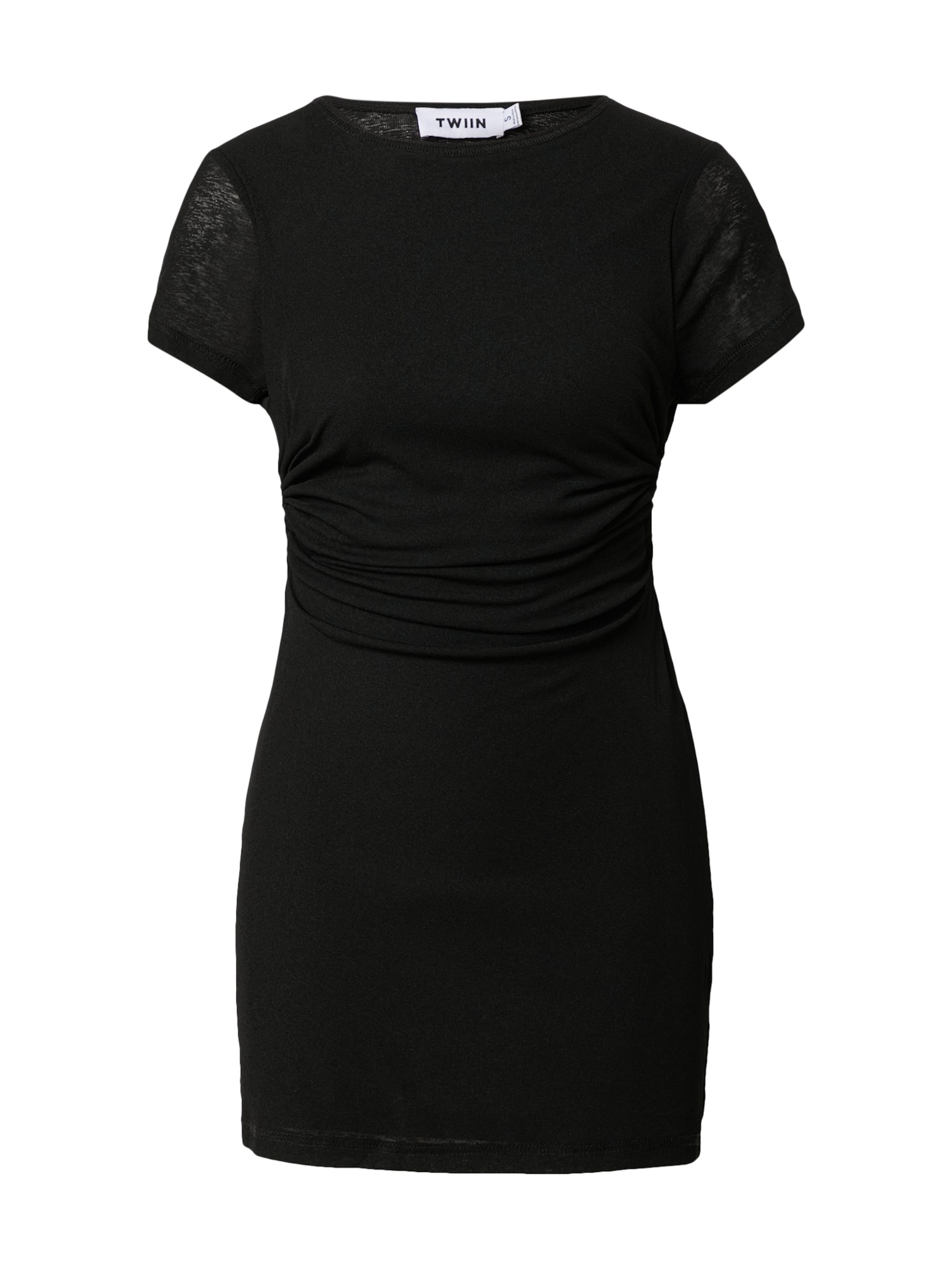 TWIIN Dress 'DAYTONA' in Black: front