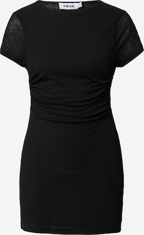 TWIIN - Vestido 'DAYTONA' en negro: frente