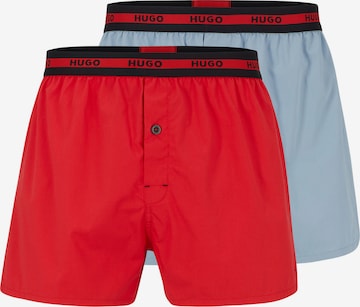 HUGO Red Boxer shorts in Blue: front