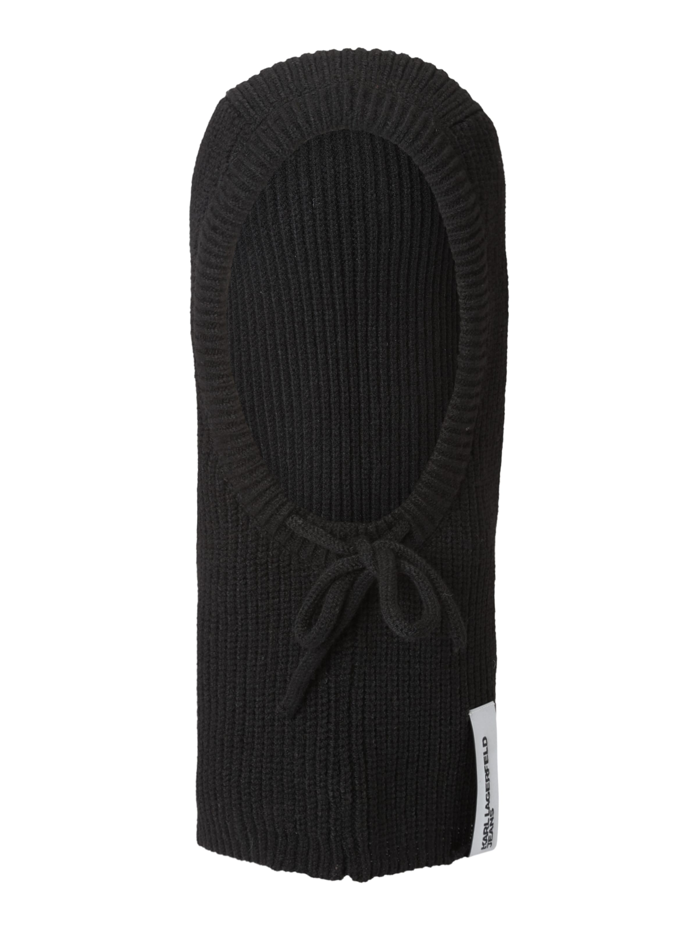 Bonnet 'ESSENTIAL' KARL LAGERFELD JEANS en noir