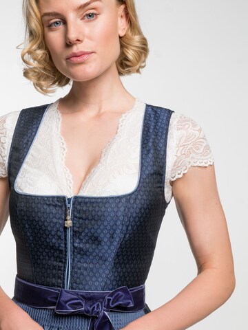 SPIETH & WENSKY Dirndl 'Emmi' in Blue