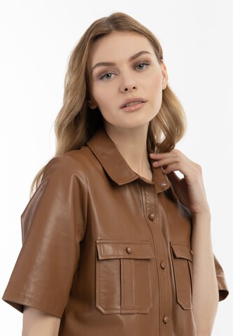 DreiMaster Vintage Blouse in Brown