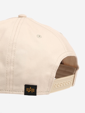 ALPHA INDUSTRIES Cap in Beige