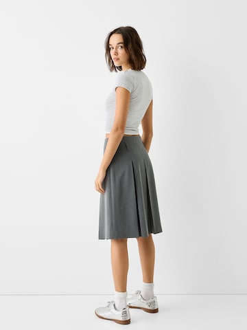 Bershka Skirt in Grey