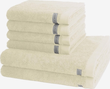 ROSS Handtuch 'Sinfonie' in Beige: Vorderseite