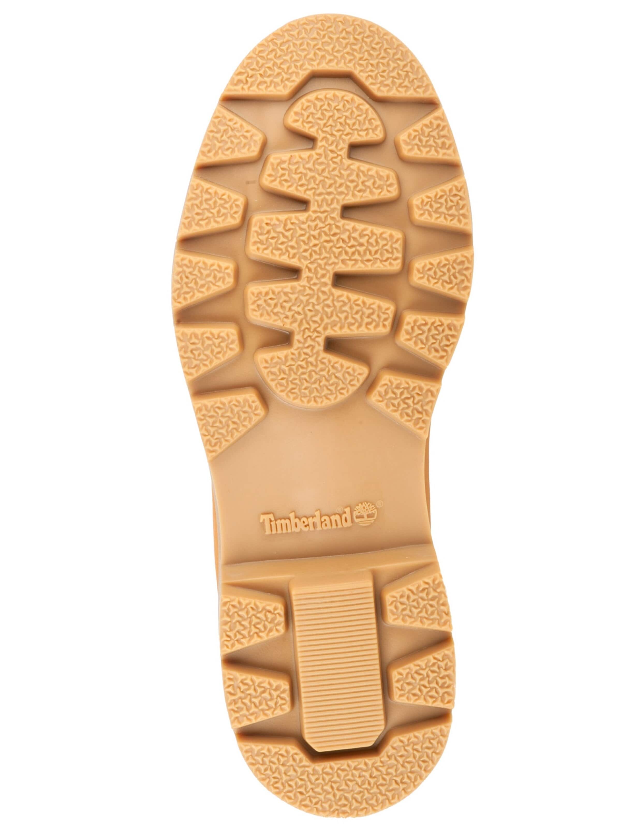 TIMBERLAND Lace-up boots 'Timberland Classic 6 In WP Boot' in Yellow