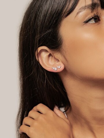 Hey Happiness Ohrringe 'Blooming Flower' in Silber