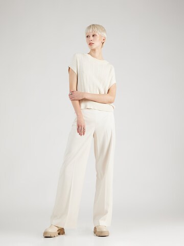 Wide Leg Pantalon à pince 'BEFORE' DRYKORN en blanc