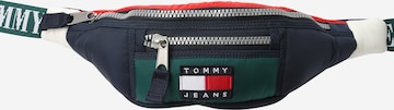 Tommy Jeans - Riñonera en azul: frente