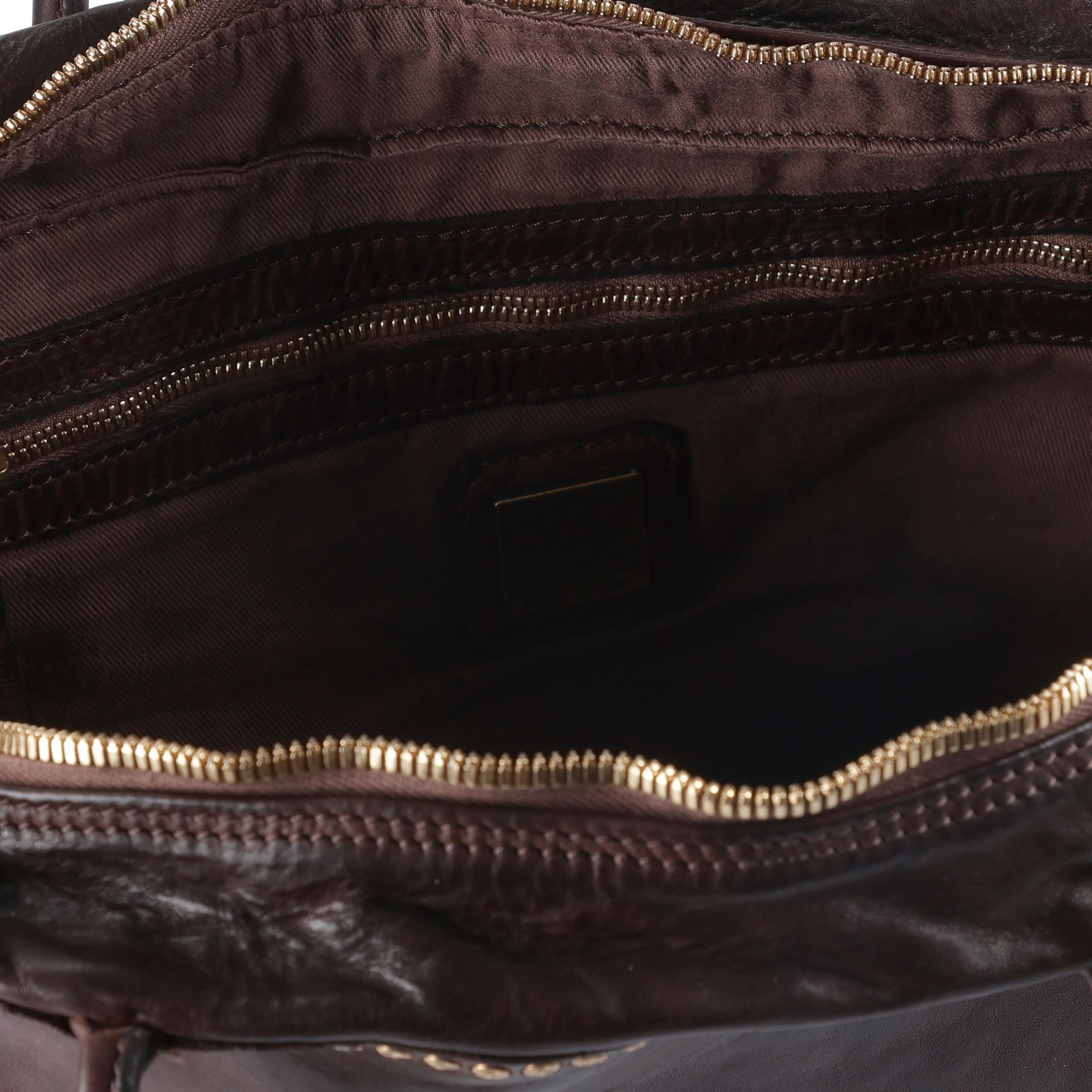 Sac bandoulière 'Simona' Campomaggi en marron