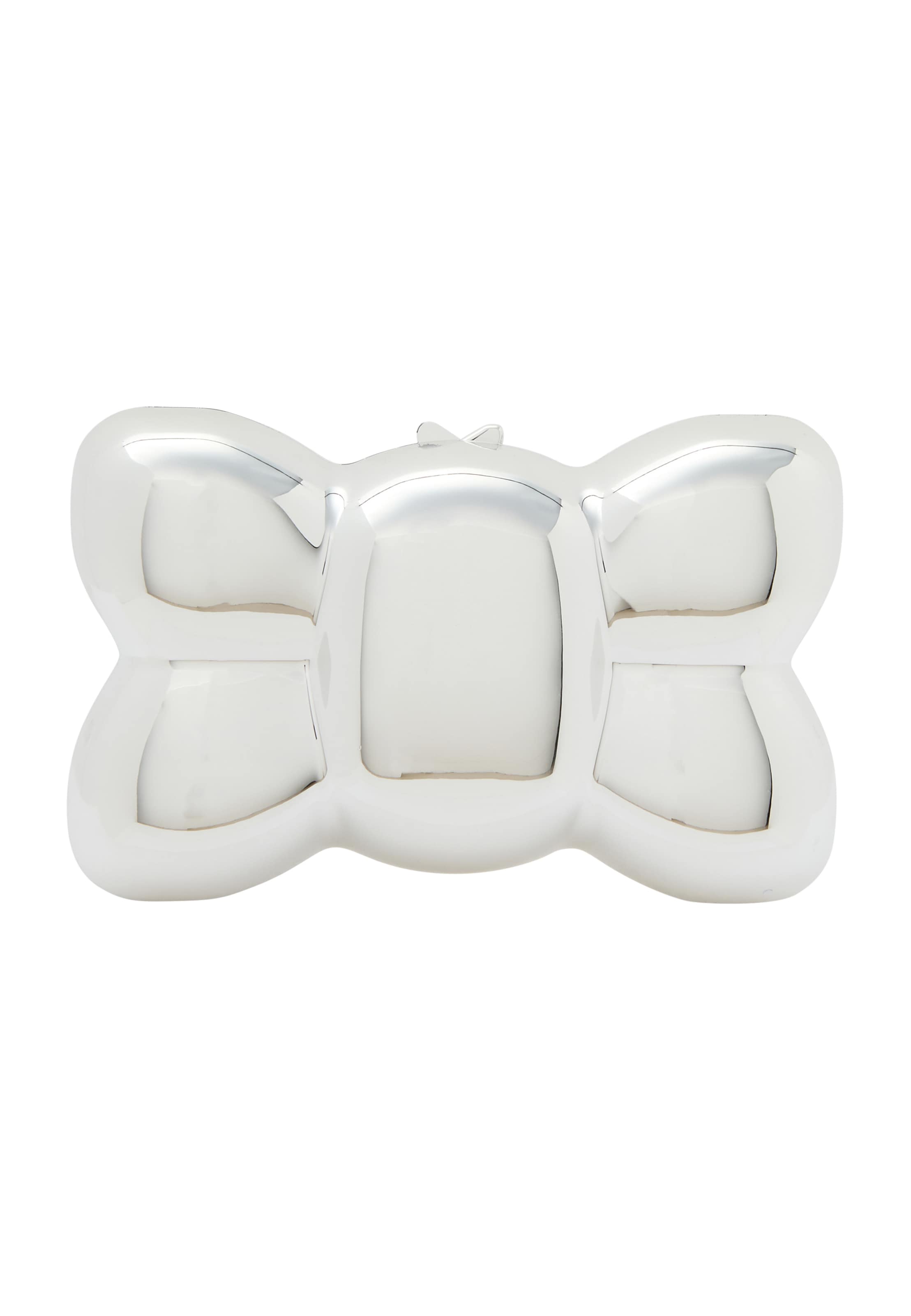 KRZY Клатч в Серебристый: спереди