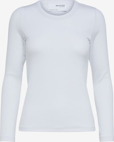 Tricou 'DIANNA' SELECTED FEMME pe alb, Vizualizare produs