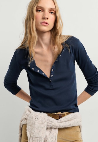 Maglietta 'Blanca' di Pepe Jeans in blu: frontale