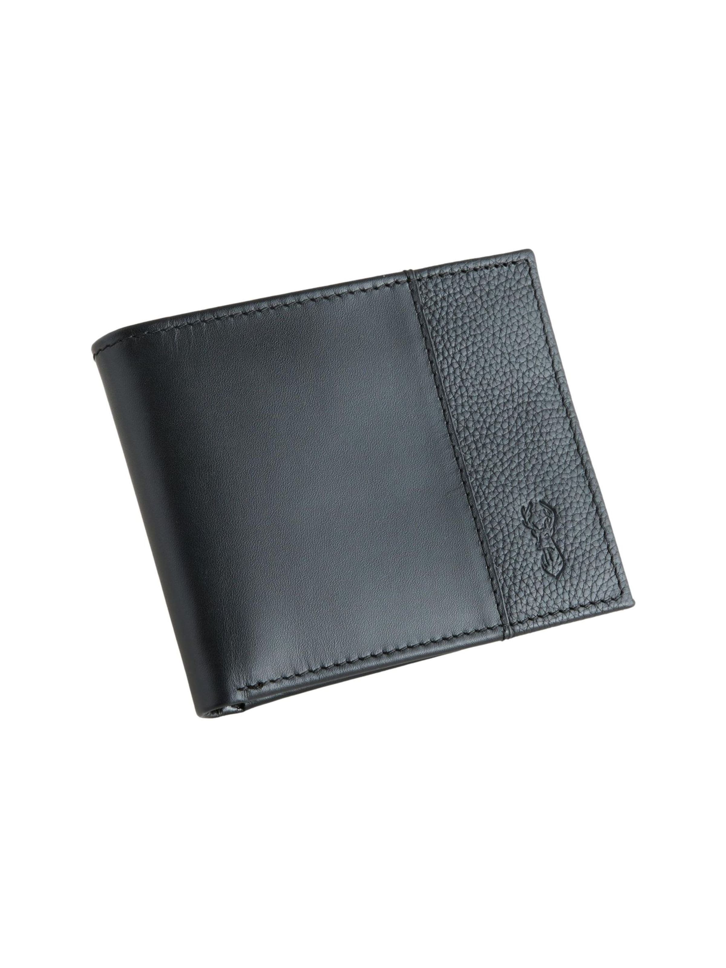 Next Plånbok i svart: framsida