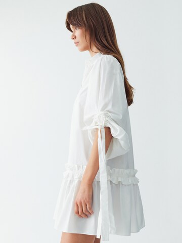 Willa Shirt dress 'Nita' in White