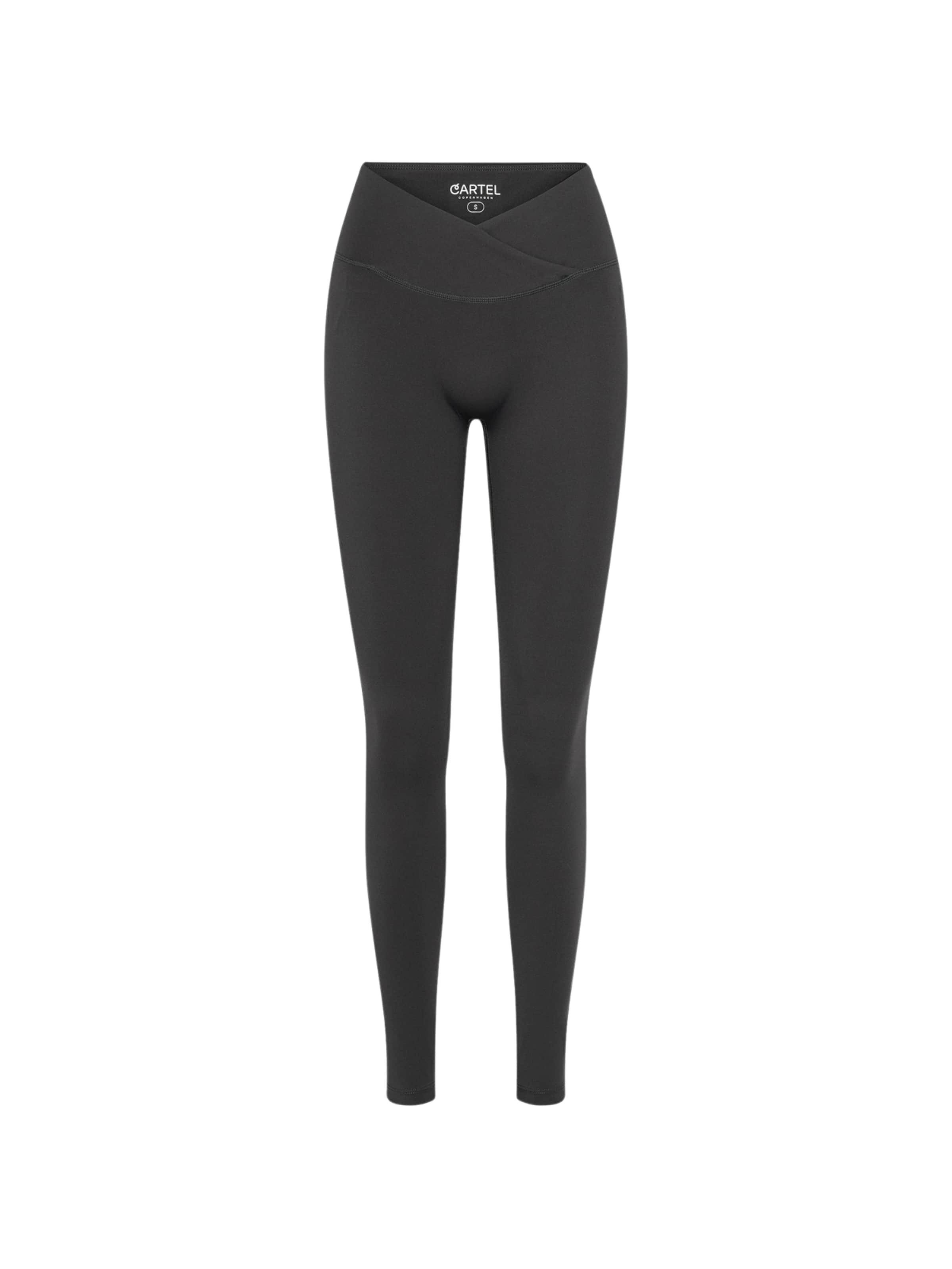 Copenhagen Cartel Regular Trouser ' Cartel x Align ' in Schwarz: Vorderseite