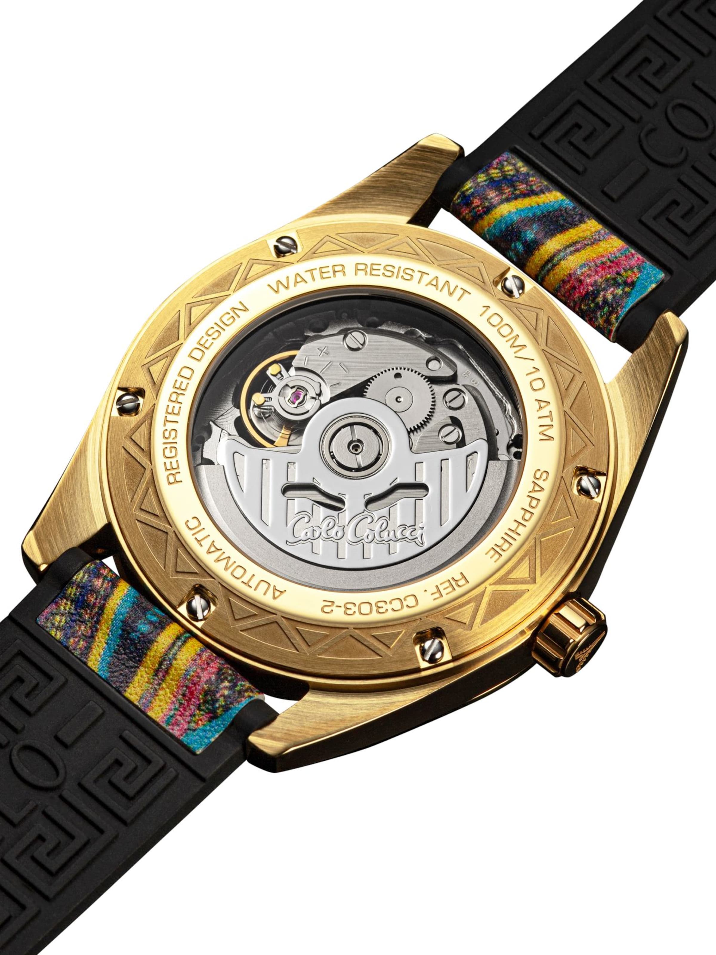 Carlo Colucci Uhr  ' Duca ' in Gold