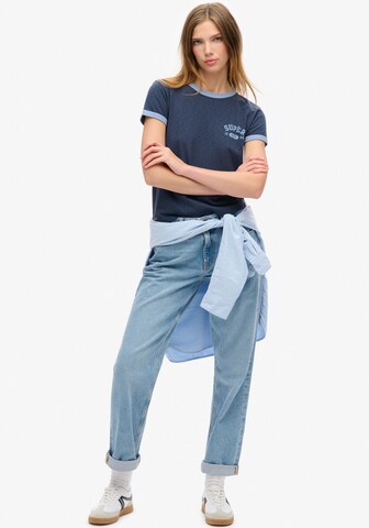 T-shirt Superdry en bleu