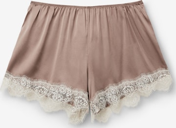 INTIMISSIMI Pajama Pants in Brown: front