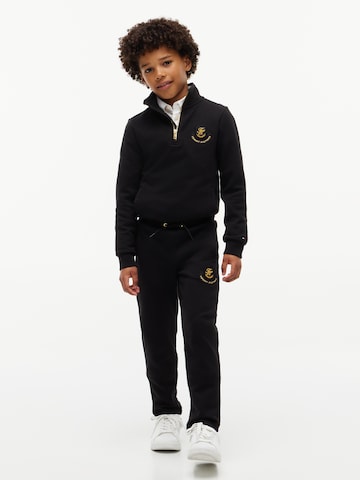 TOMMY HILFIGER Regular Broek in Zwart