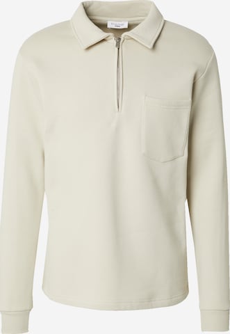 Sweat-shirt TRAPP en beige : devant