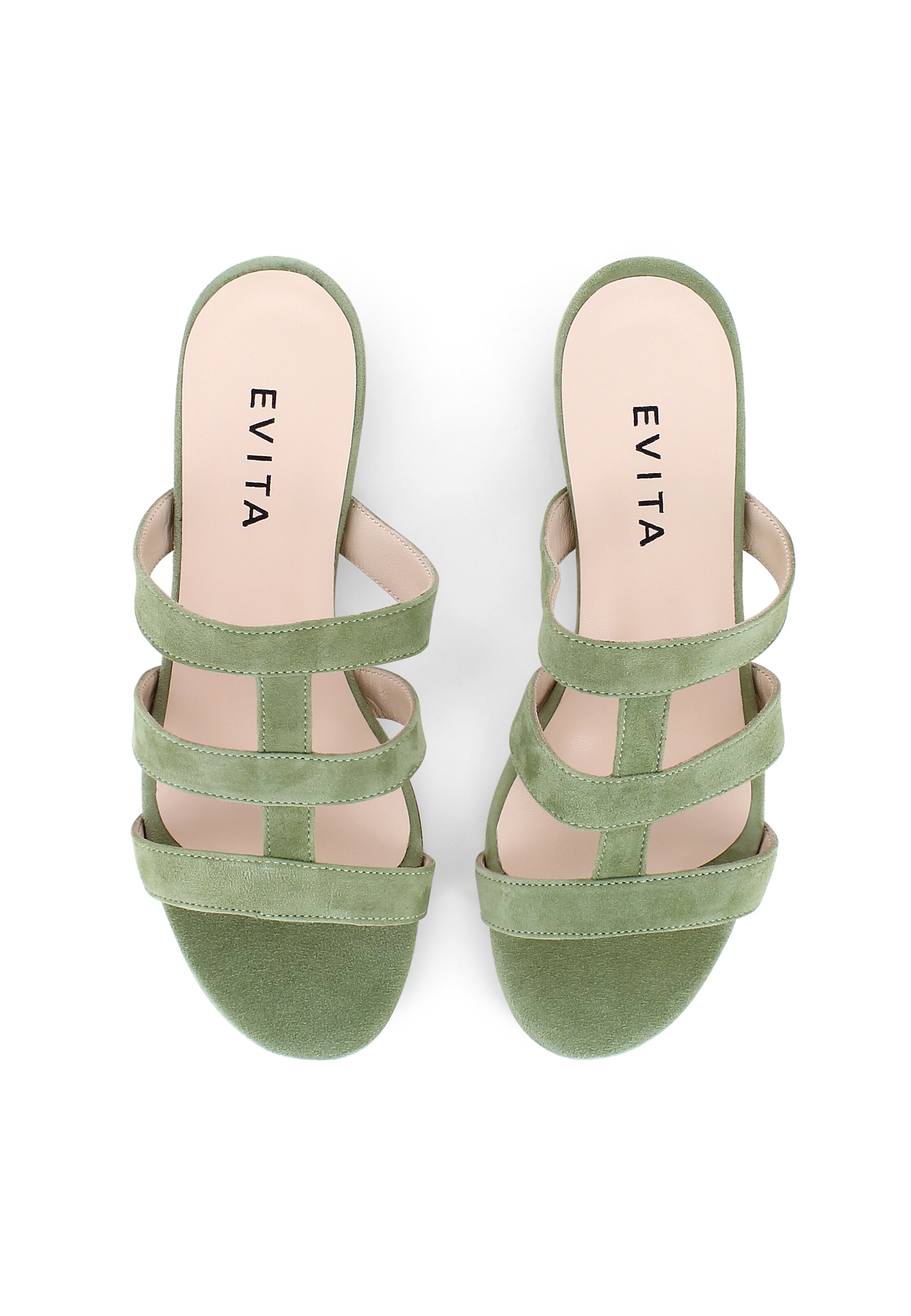 EVITA Pantolette 'SALVINA' in Grün