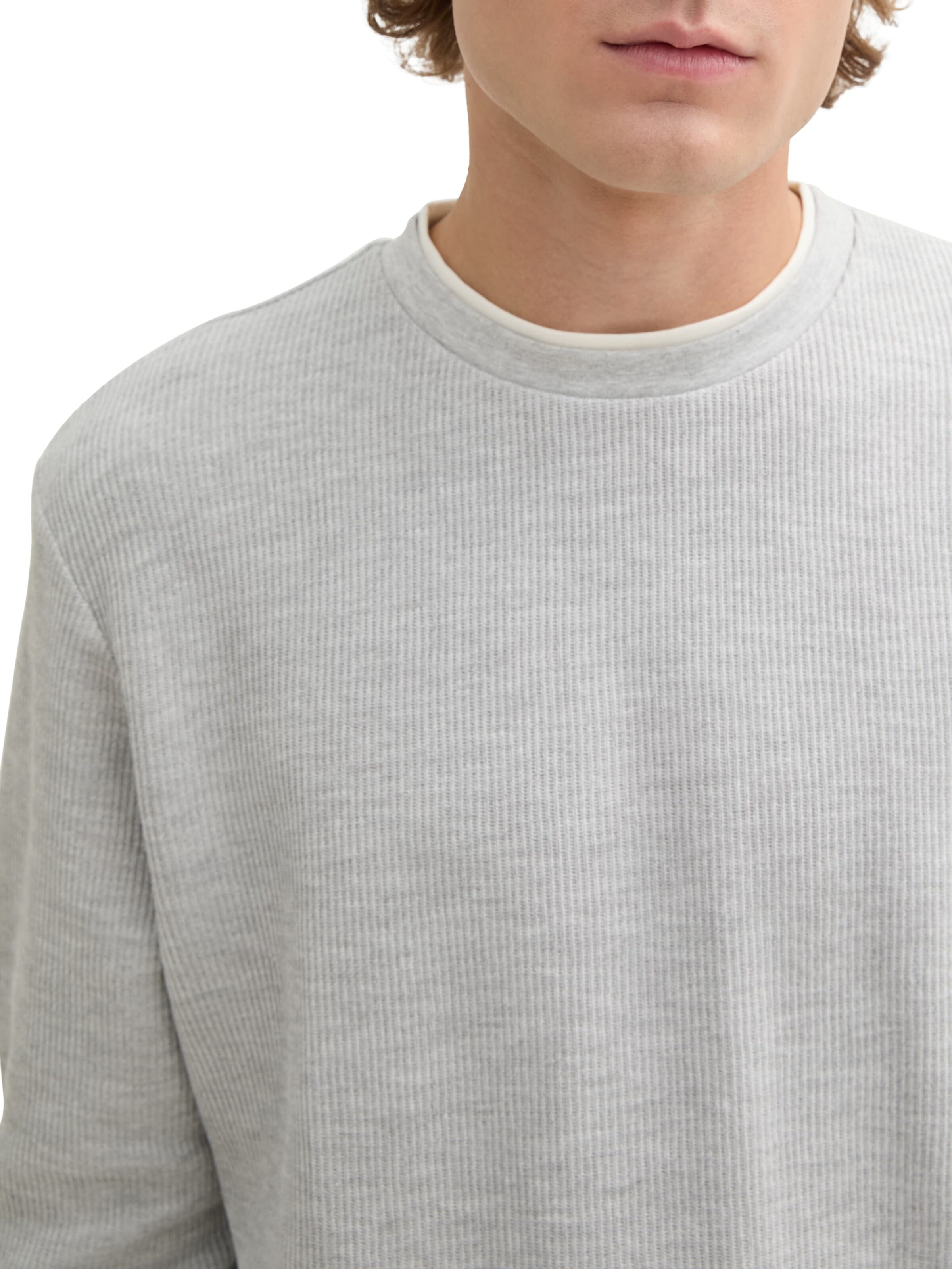 TOM TAILOR DENIM Bluser & t-shirts i grå