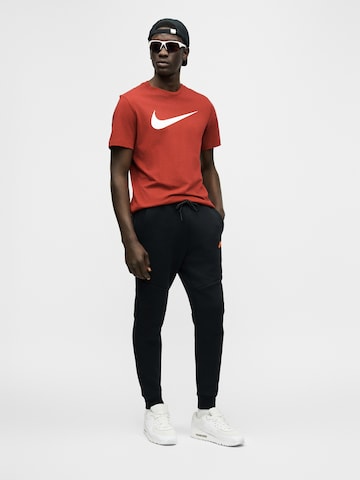 Nike Sportswear - Tapered Calças 'Tech Fleece' em preto