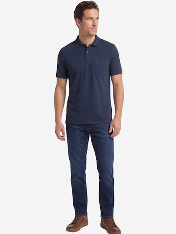 redmond Shirt 'Basic'‌‌‌‌‌‌‌‌ in Blau