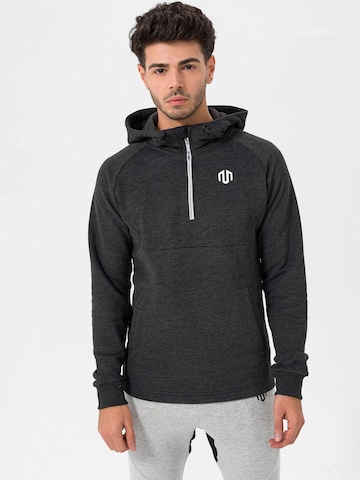 MOROTAI - Sweatshirt de desporto 'Neotech' em cinzento: frente