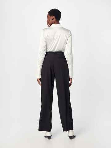 Wide leg Pantaloni di 10Days in nero