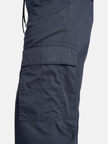 Jan Vanderstorm Loose fit Cargo Pants 'Thorvald' in Blue