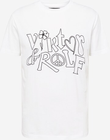 T-Shirt Viktor&Rolf en blanc : devant