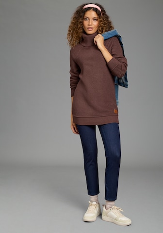KangaROOS Pullover in Braun